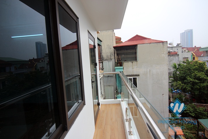A spacious house with lake view is nearing complete for rent in Tay Ho, Hanoi